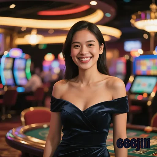 666jili female casino player