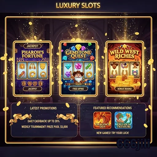 666jili luxury slots promotions